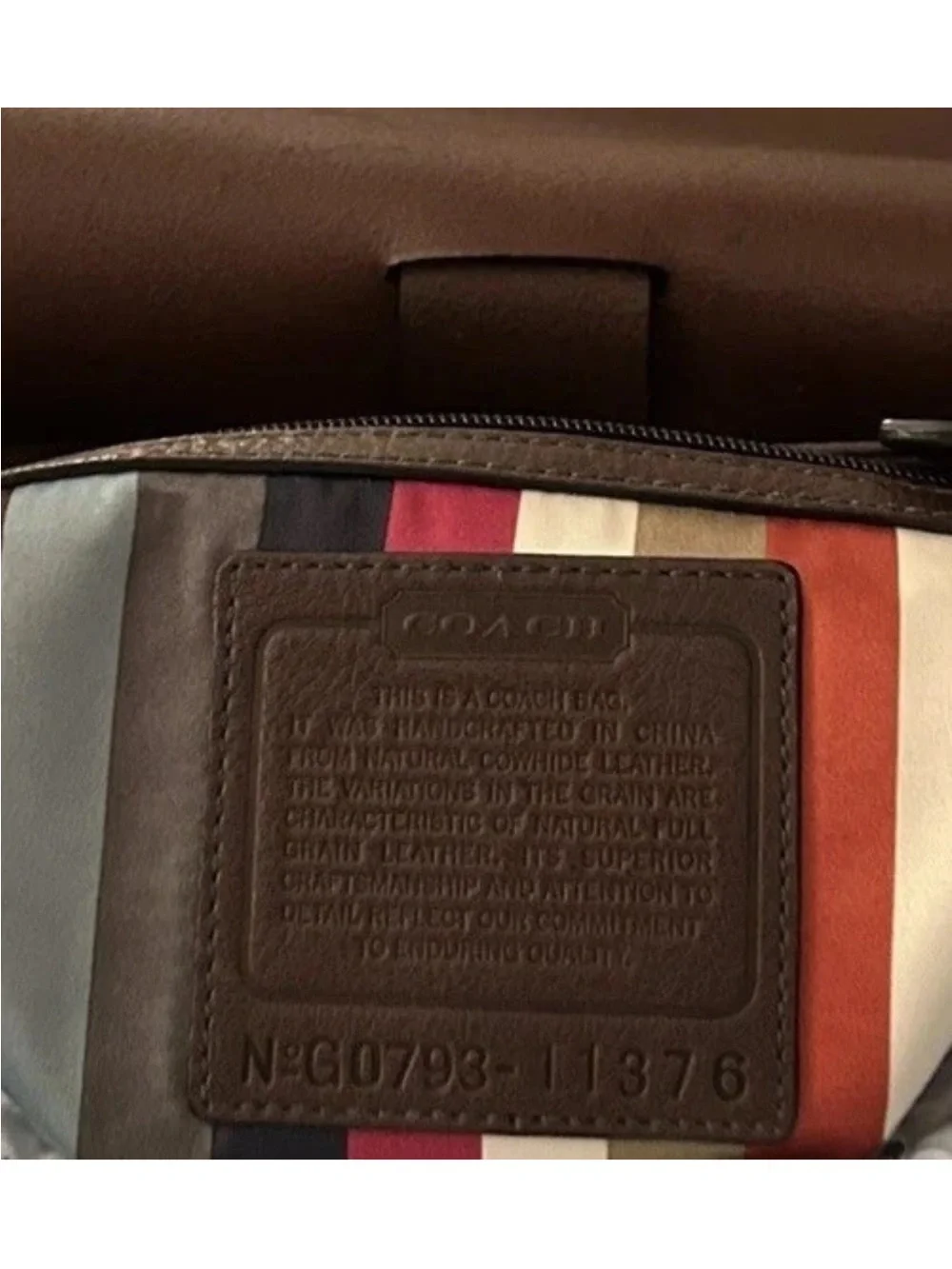 Coach Legacy Thompson Julia Mahogany Leather, Brass Hardware*RARE/VINTAGE* 2007